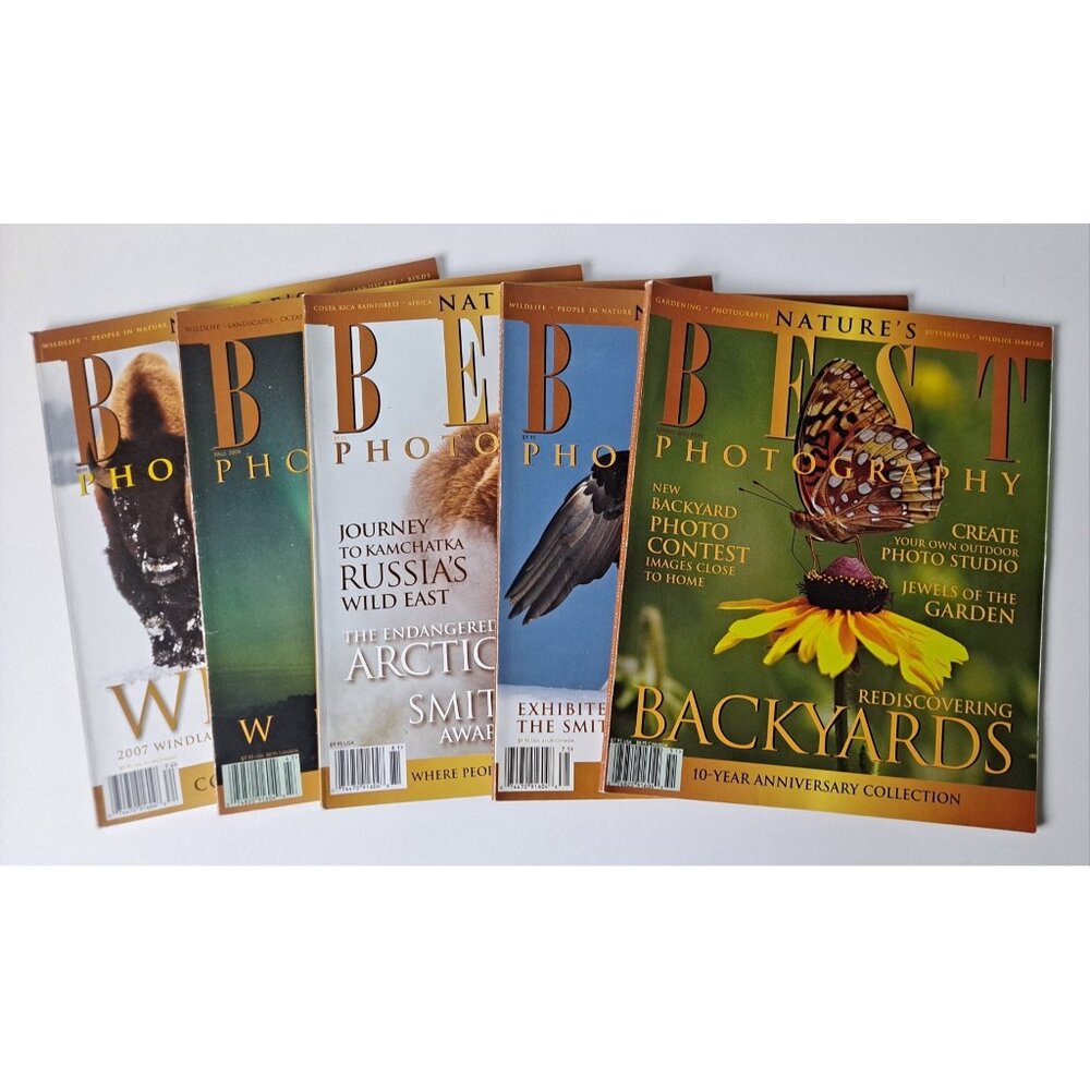 Natures Best Photography Magazine Collection 6 Issues Collectors & Special Editi